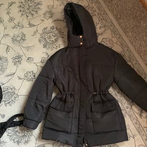Puffer maternity parka